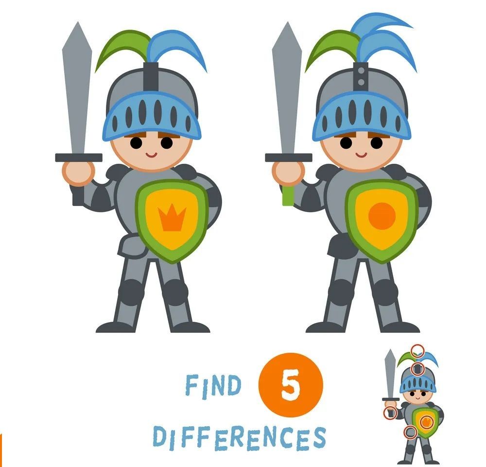 İki Resim Arasındaki 5 Farkı Bul