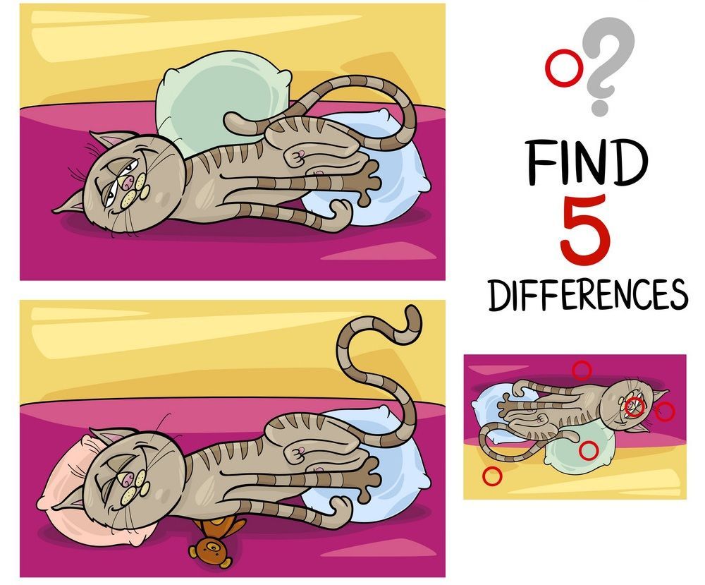 İki Resim Arasındaki 5 Farkı Bul