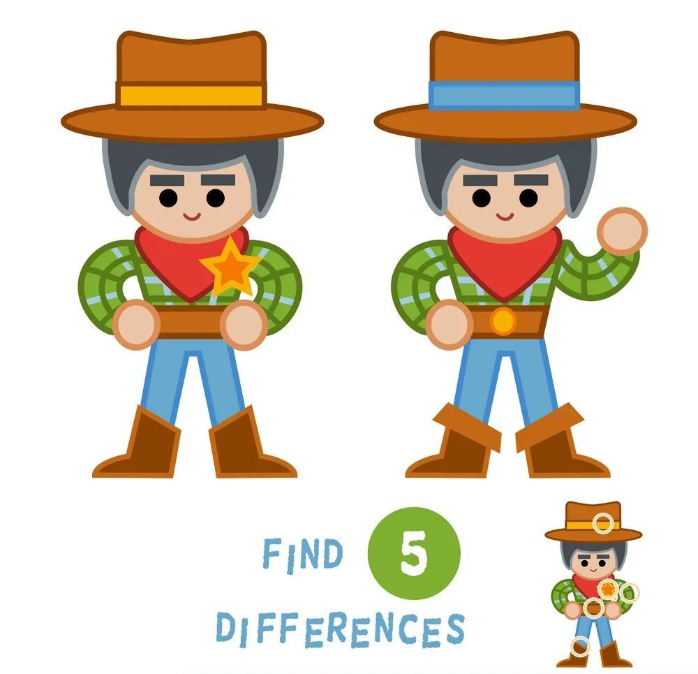 İki Resim Arasındaki 5 Farkı Bul