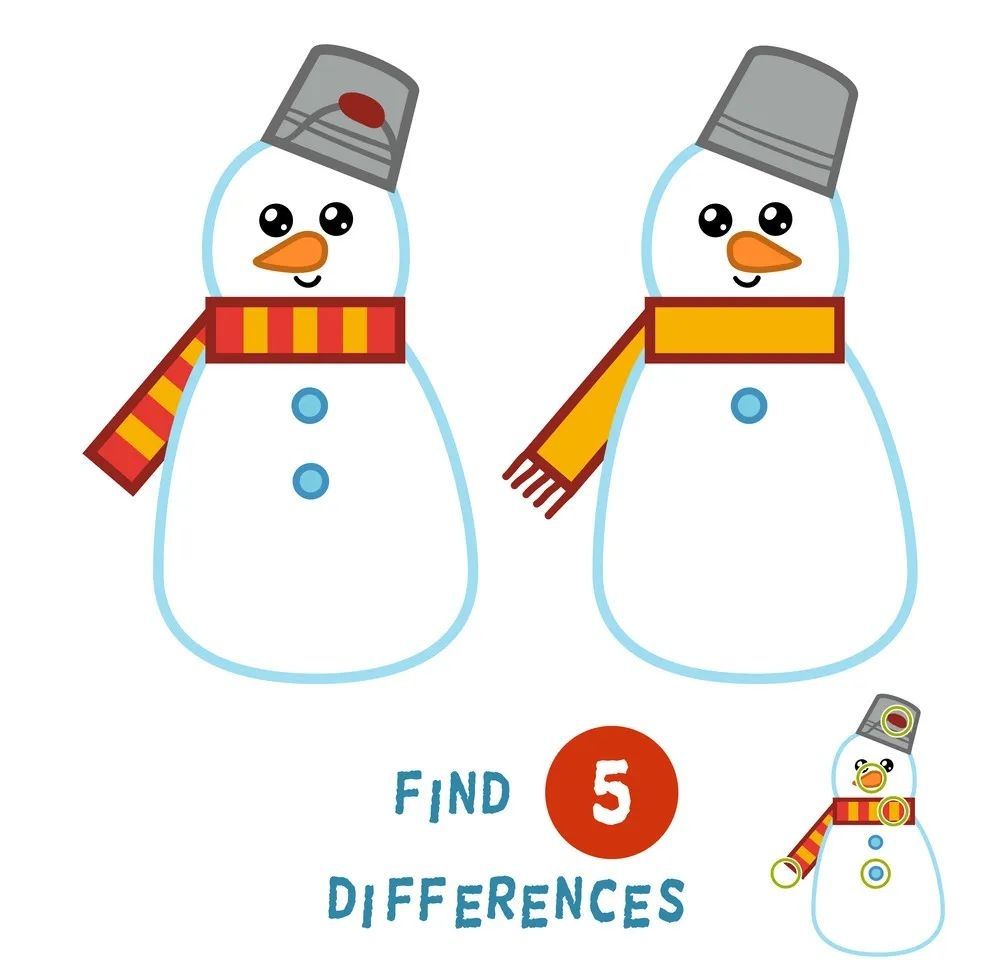 İki Resim Arasındaki 5 Farkı Bul