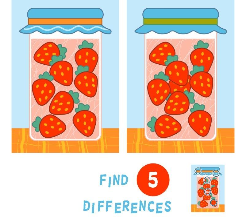 İki Resim Arasındaki 5 Farkı Bul