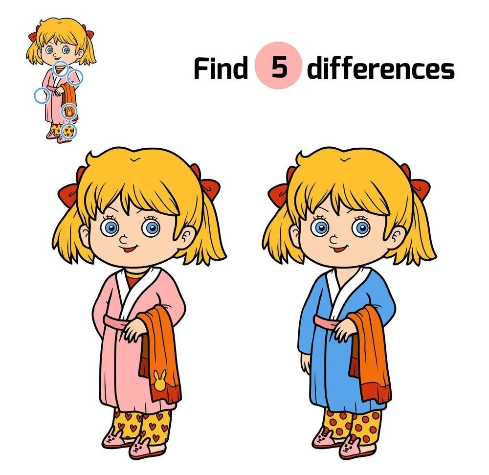 İki Resim Arasındaki 5 Farkı Bul