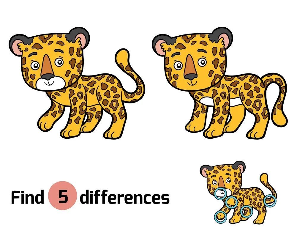 İki Resim Arasındaki 5 Farkı Bul