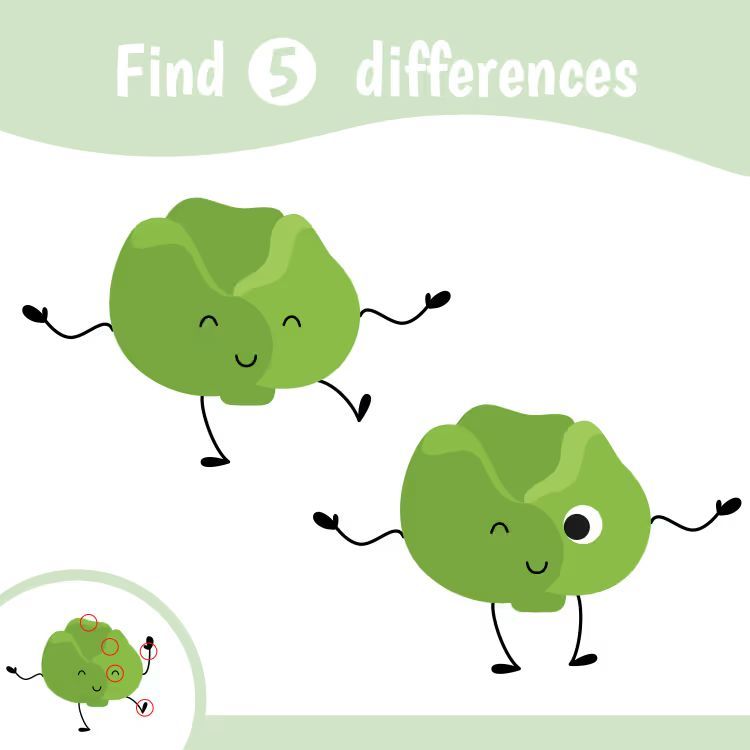 İki Resim Arasındaki 5 Farkı Bul