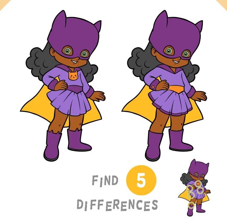 İki Resim Arasındaki 5 Farkı Bul