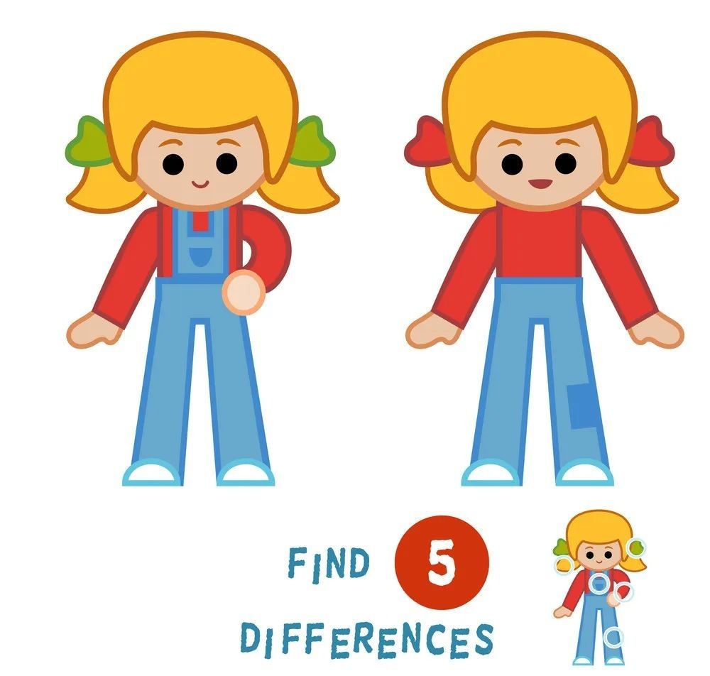 İki Resim Arasındaki 5 Farkı Bul