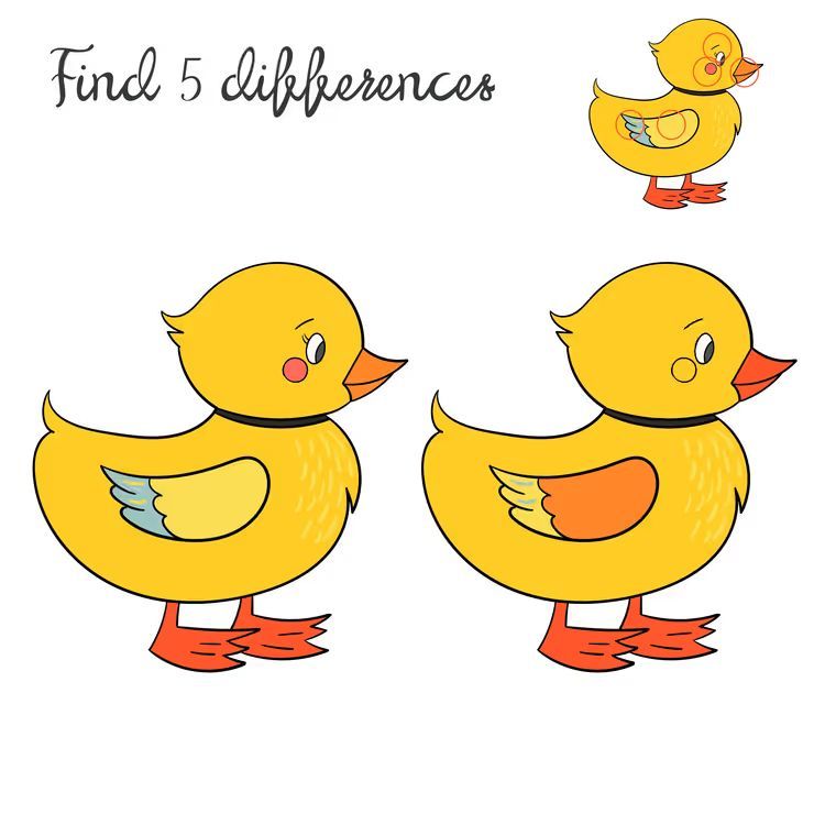 İki Resim Arasındaki 5 Farkı Bul