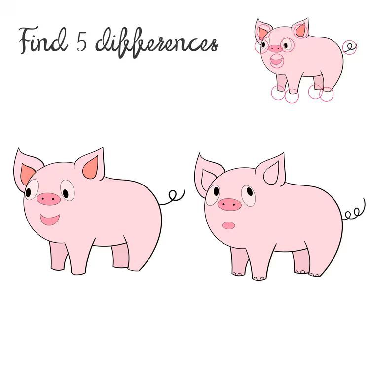 İki Resim Arasındaki 5 Farkı Bul