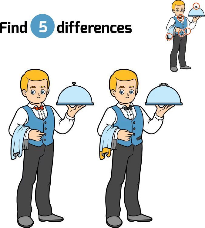 İki Resim Arasındaki 5 Farkı Bul