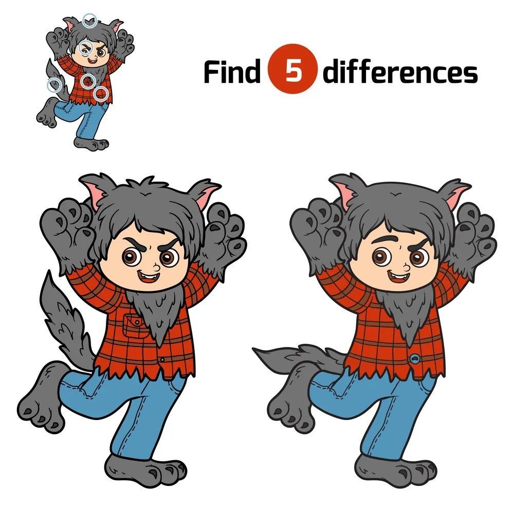 İki Resim Arasındaki 5 Farkı Bul