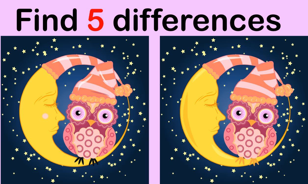 İki Resim Arasındaki 5 Farkı Bul