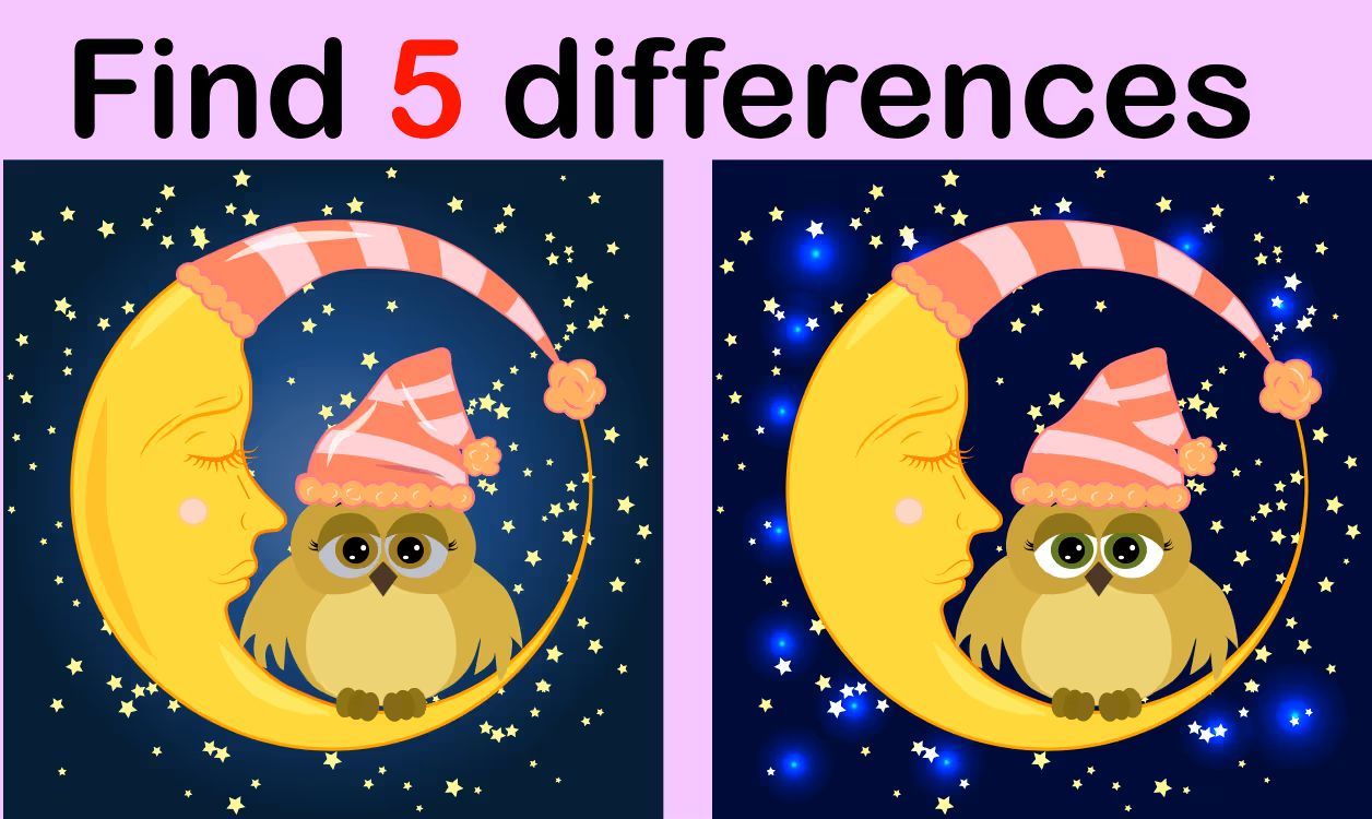 İki Resim Arasındaki 5 Farkı Bul