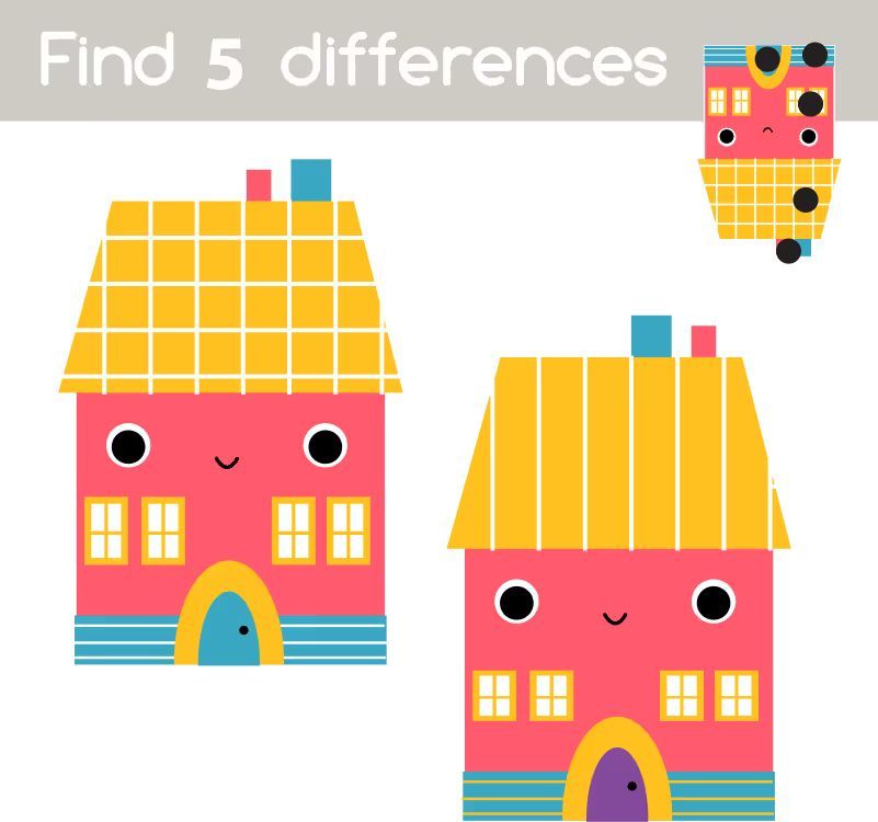 İki Resim Arasındaki 5 Farkı Bul