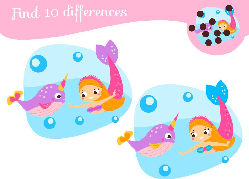 İki Resim Arasındaki 5 Farkı Bul