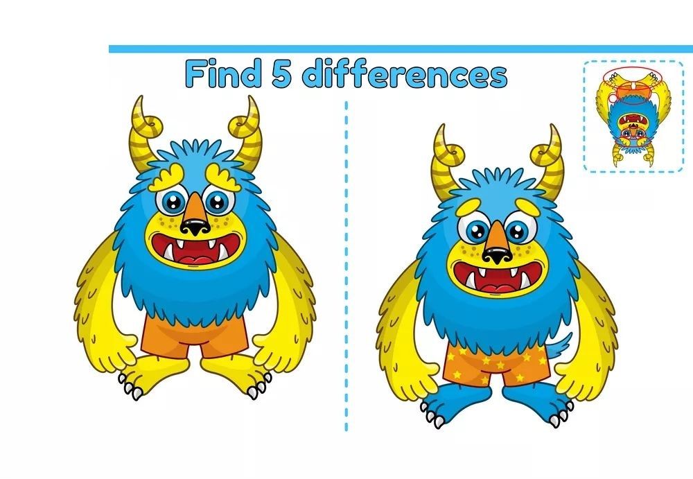 İki Resim Arasındaki 5 Farkı Bul