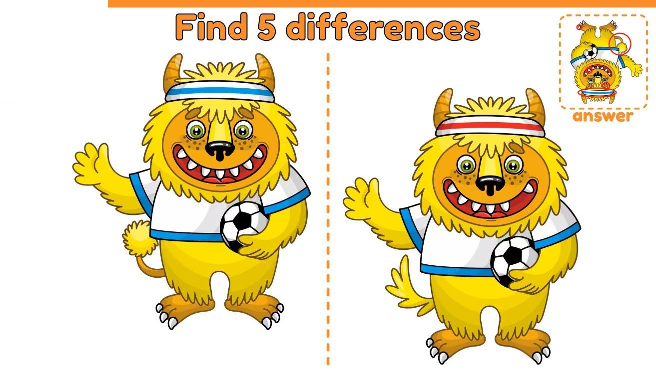 İki Resim Arasındaki 5 Farkı Bul