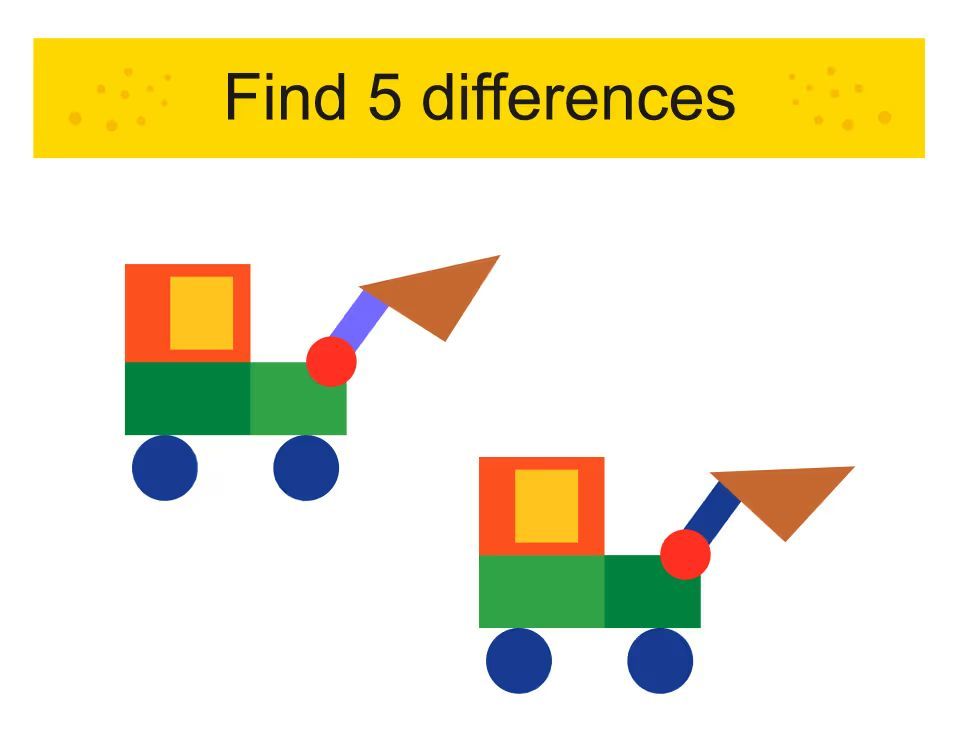 İki Resim Arasındaki 5 Farkı Bul