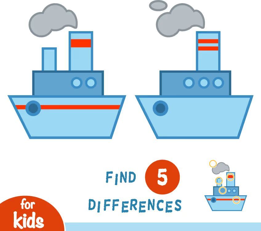 İki Resim Arasındaki 5 Farkı Bul