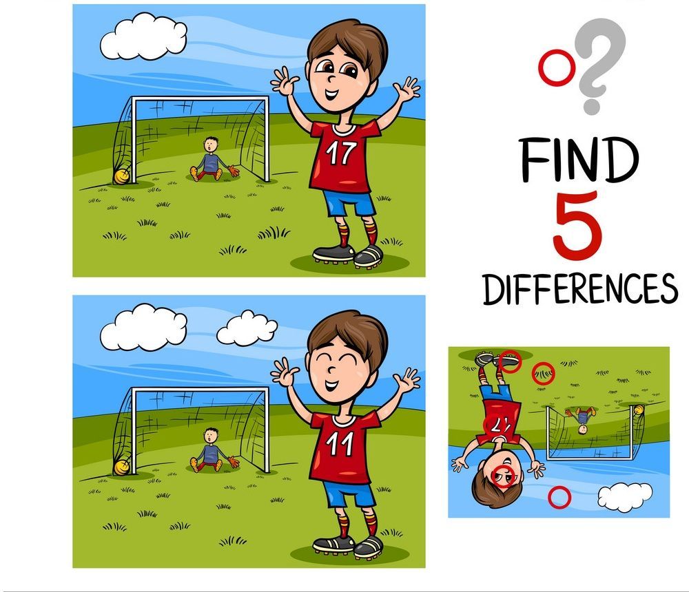 İki Resim Arasındaki 5 Farkı Bul