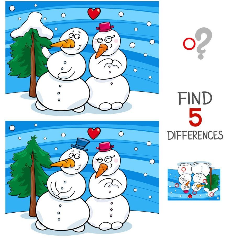 İki Resim Arasındaki 5 Farkı Bul