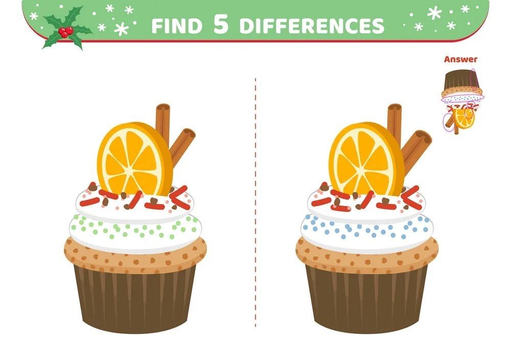 İki Resim Arasındaki 5 Farkı Bul