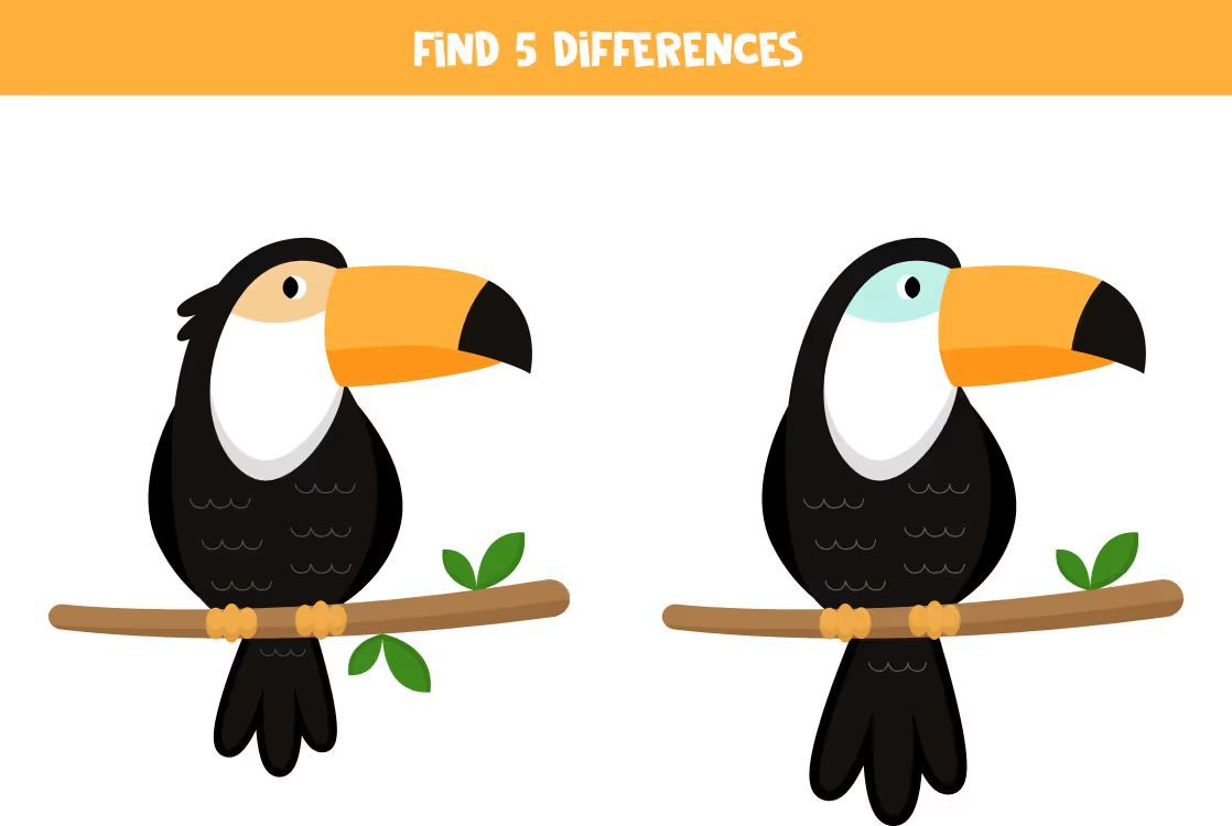 İki Resim Arasındaki 5 Farkı Bul