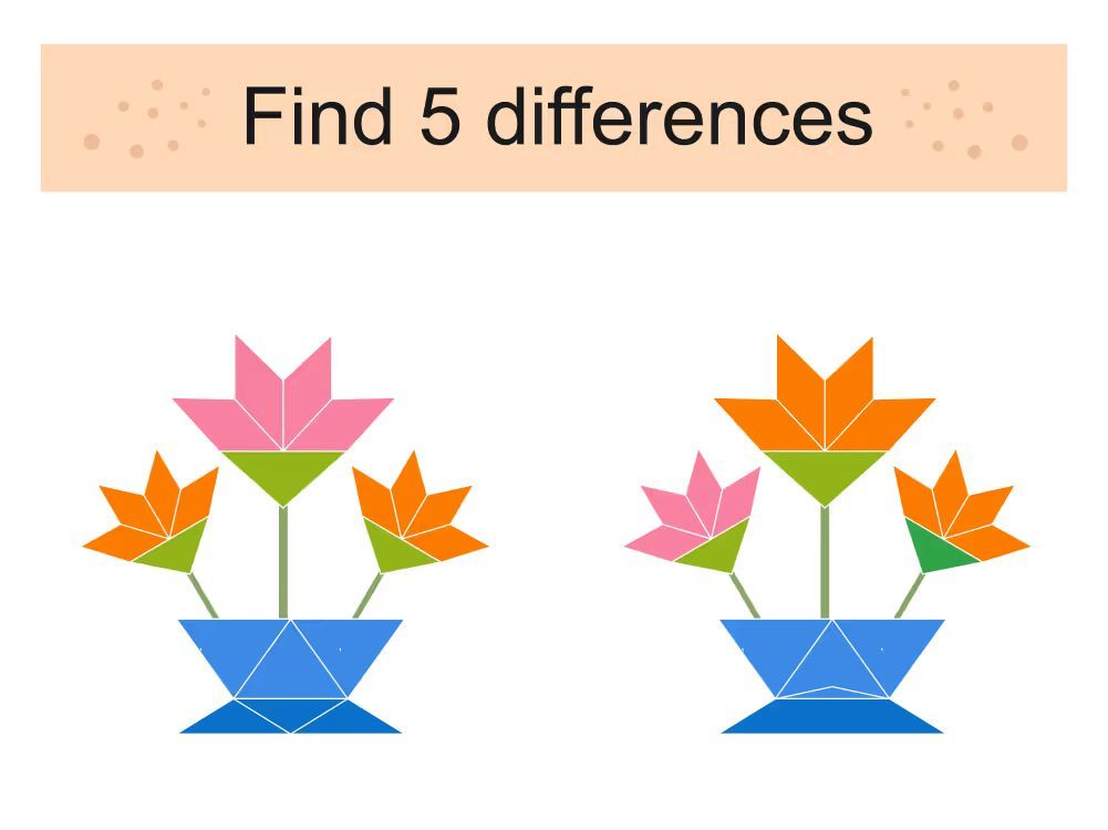 İki Resim Arasındaki 5 Farkı Bul