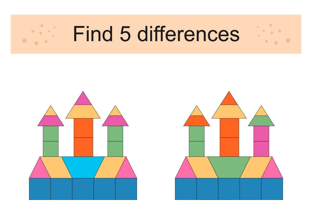 İki Resim Arasındaki 5 Farkı Bul
