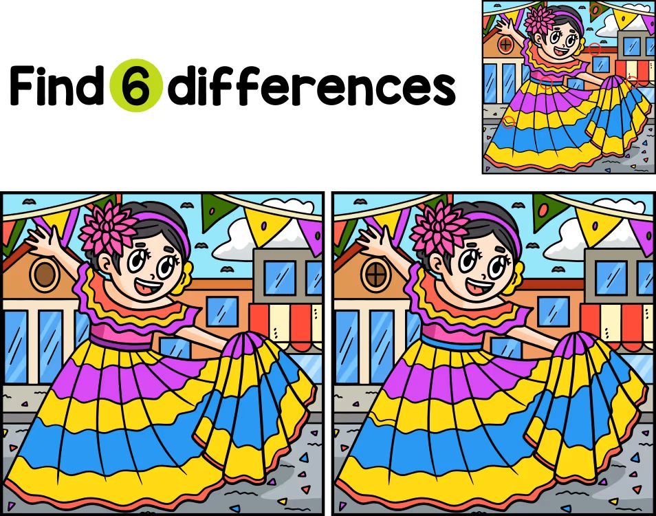 İki Resim Arasındaki 6 Farkı Bul