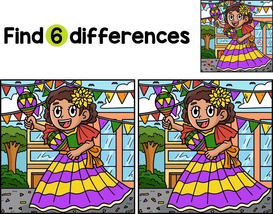 İki Resim Arasındaki 6 Farkı Bul