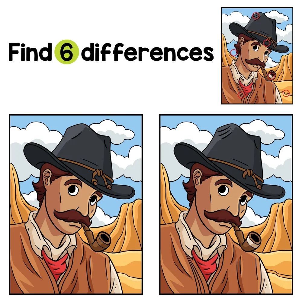 İki Resim Arasındaki 6 Farkı Bul