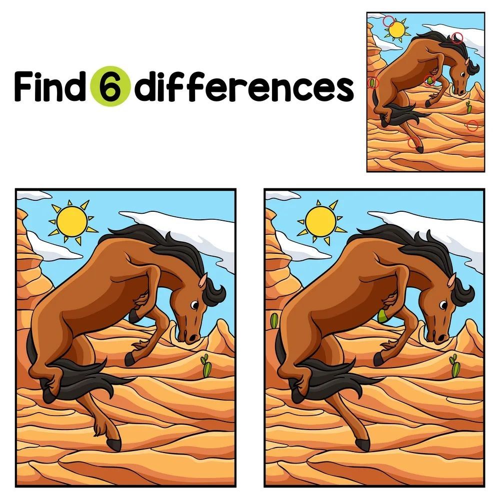 İki Resim Arasındaki 6 Farkı Bul