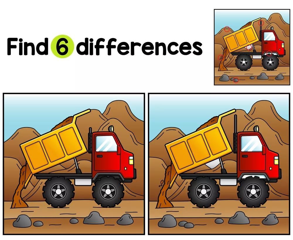 İki Resim Arasındaki 6 Farkı Bul