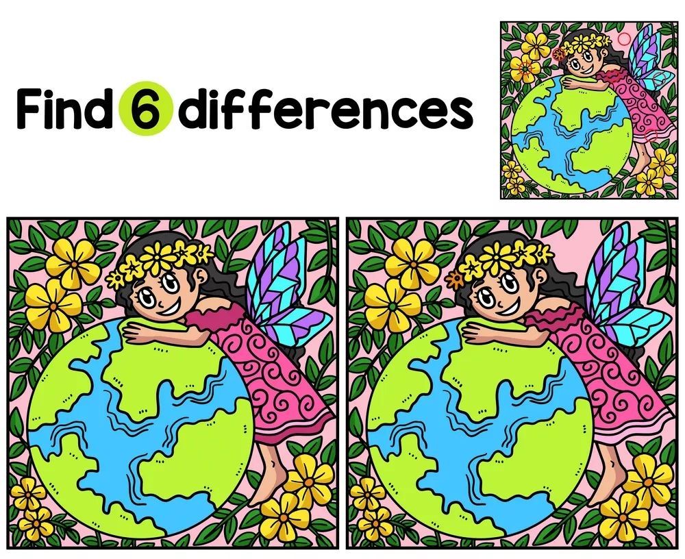 İki Resim Arasındaki 6 Farkı Bul