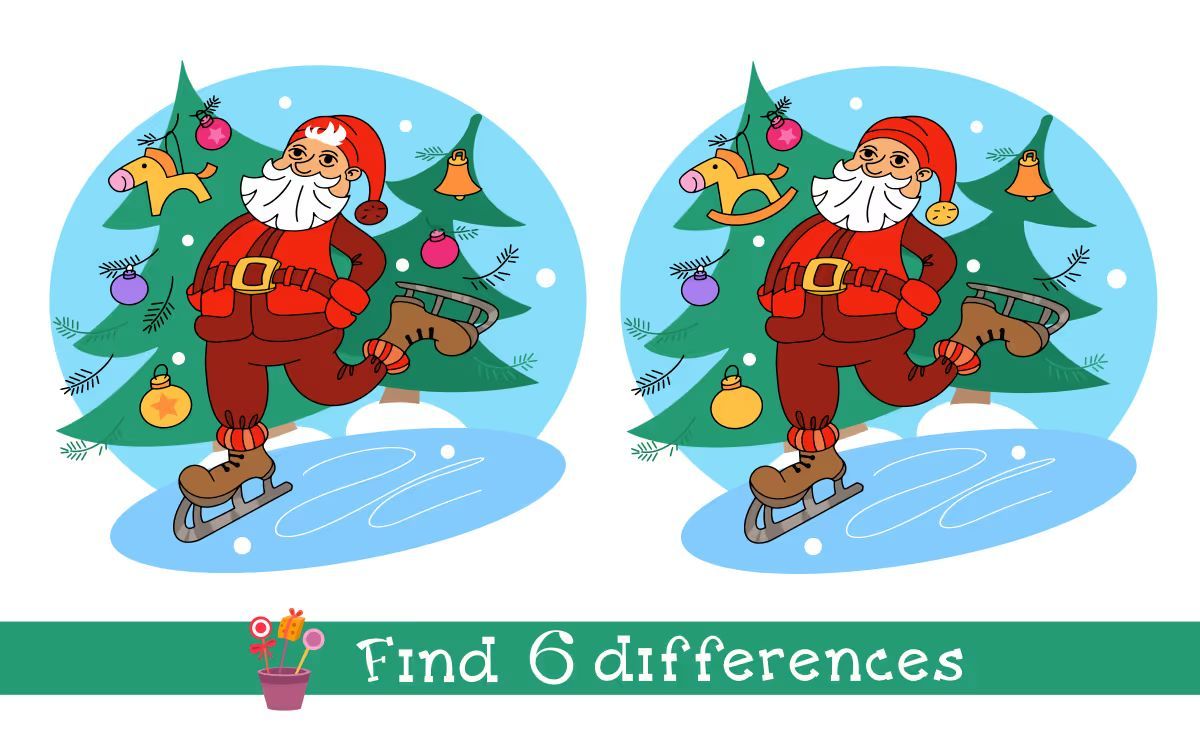 İki Resim Arasındaki 6 Farkı Bul