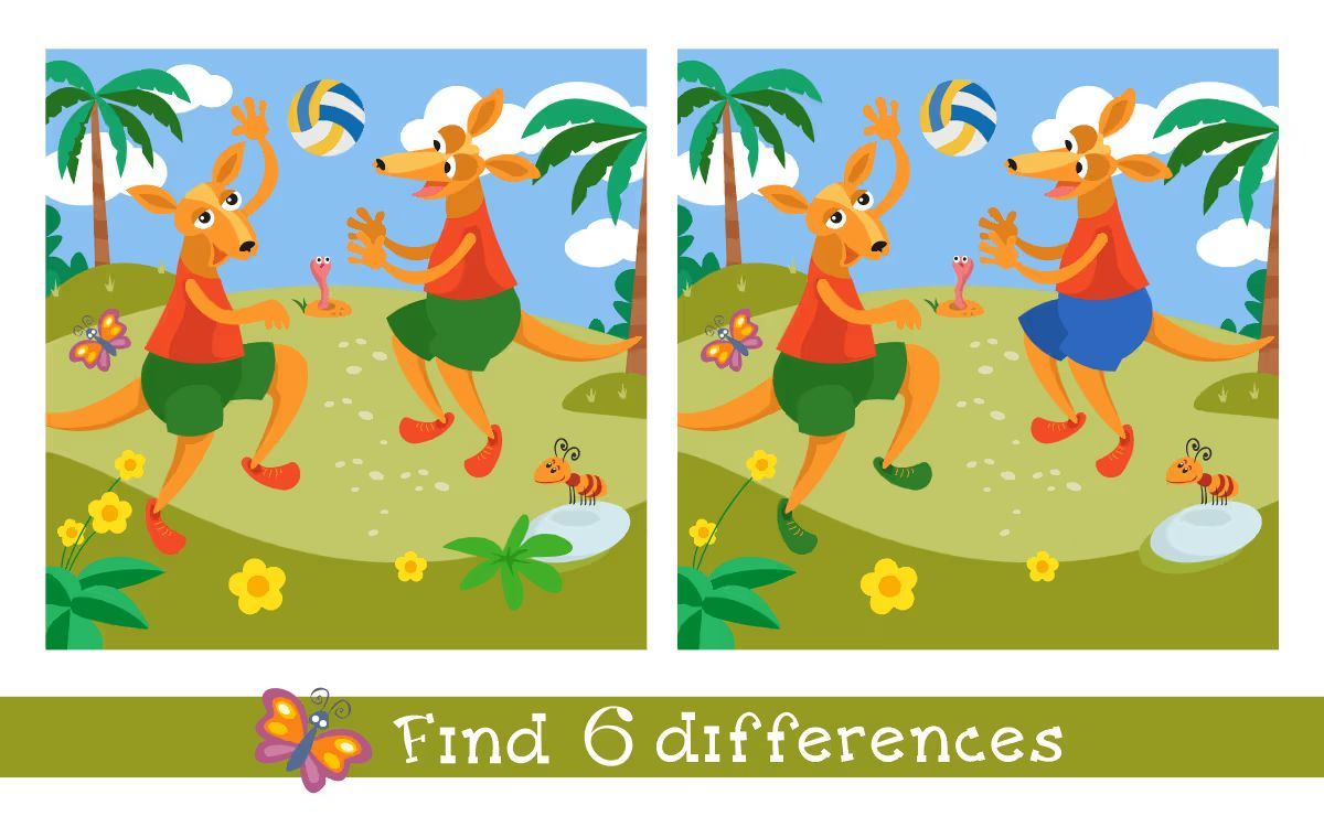 İki Resim Arasındaki 6 Farkı Bul