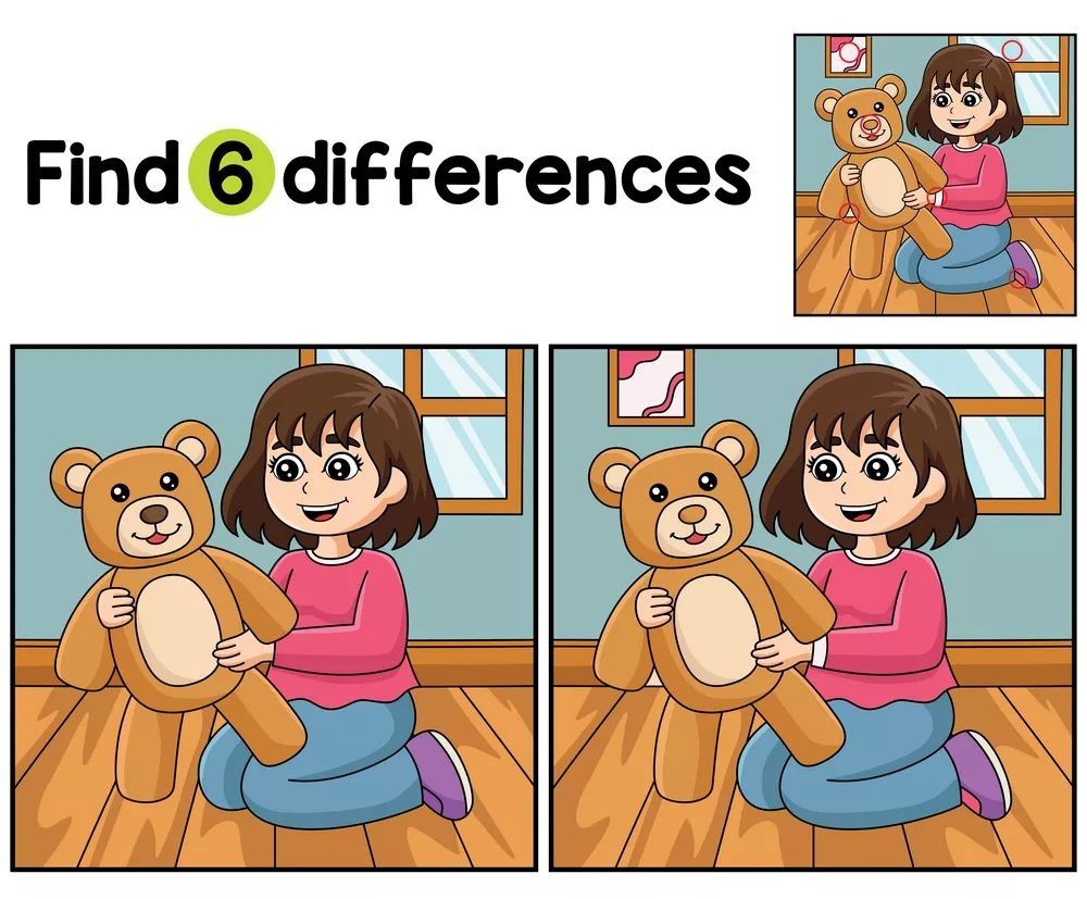 İki Resim Arasındaki 6 Farkı Bul