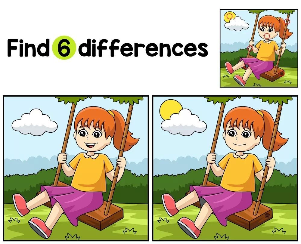 İki Resim Arasındaki 6 Farkı Bul