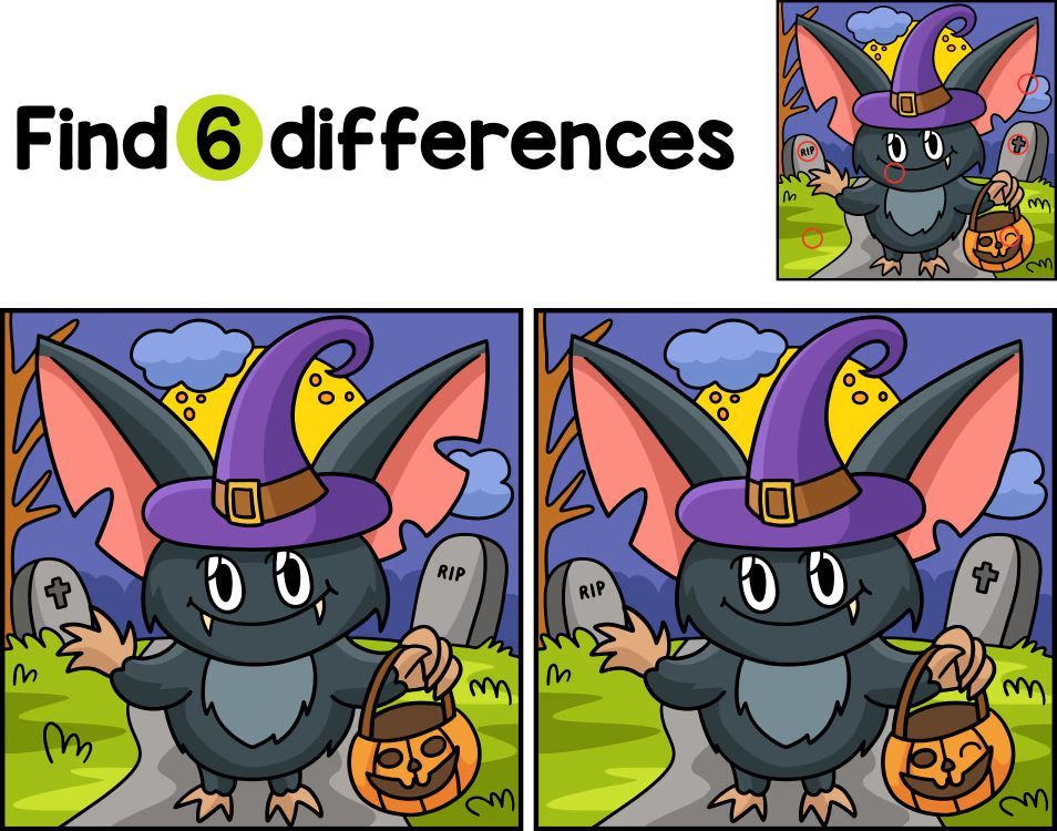 İki Resim Arasındaki 6 Farkı Bul