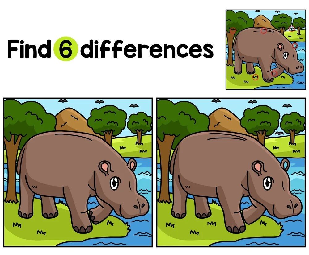 İki Resim Arasındaki 6 Farkı Bul