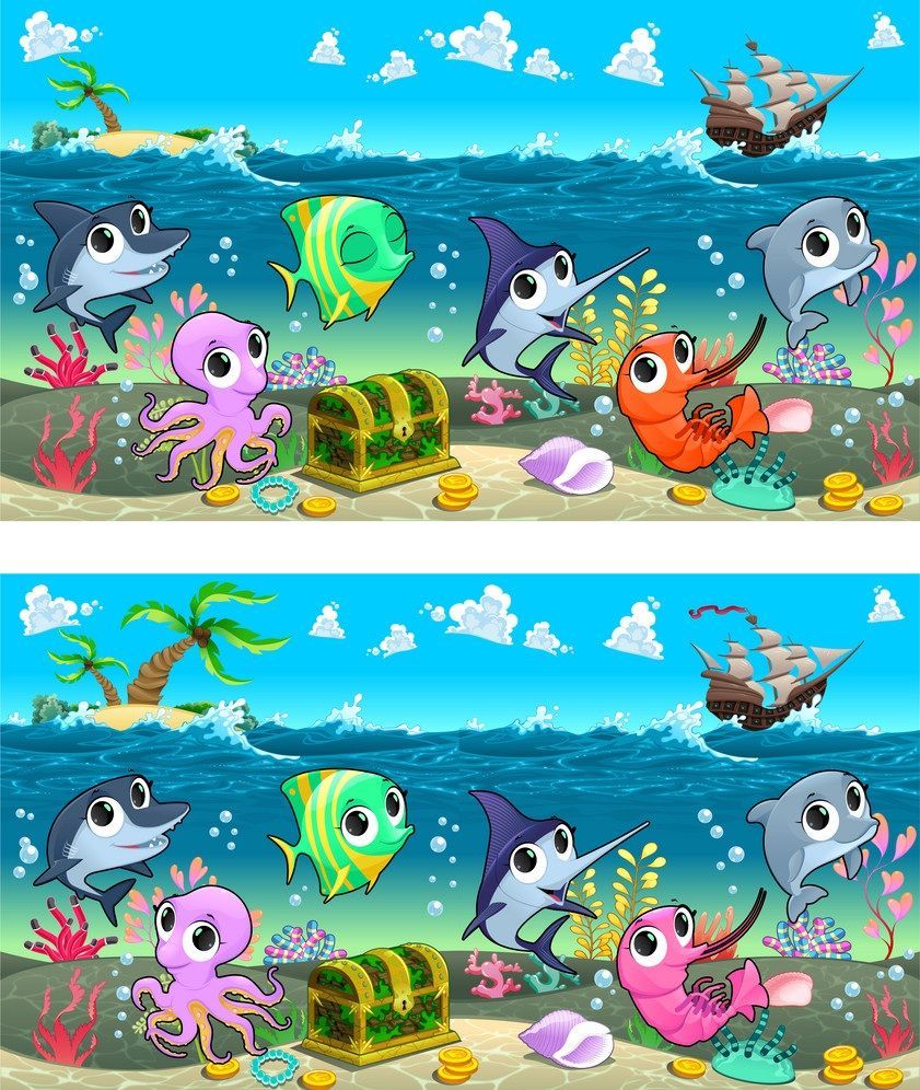 İki Resim Arasındaki 6 Farkı Bul