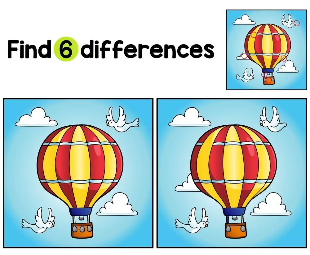 İki Resim Arasındaki 6 Farkı Bul