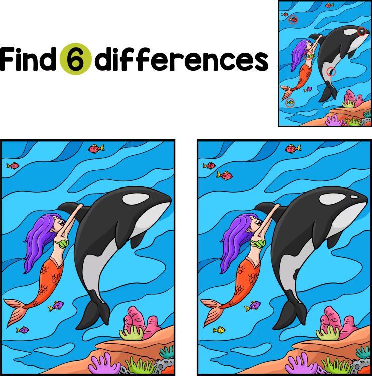 İki Resim Arasındaki 6 Farkı Bul