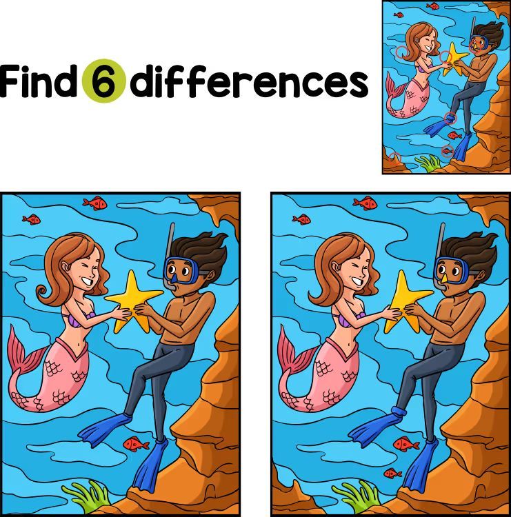 İki Resim Arasındaki 6 Farkı Bul
