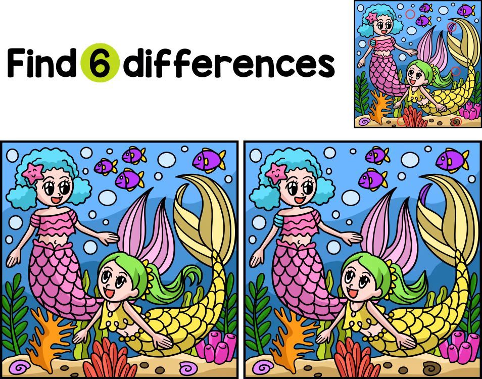 İki Resim Arasındaki 6 Farkı Bul