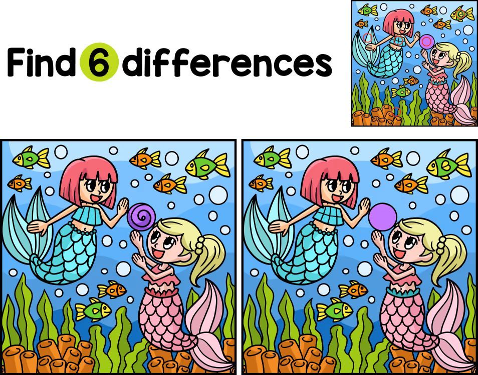 İki Resim Arasındaki 6 Farkı Bul