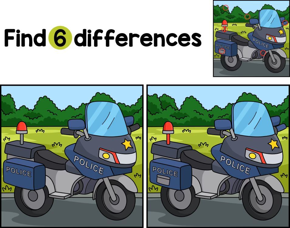 İki Resim Arasındaki 6 Farkı Bul