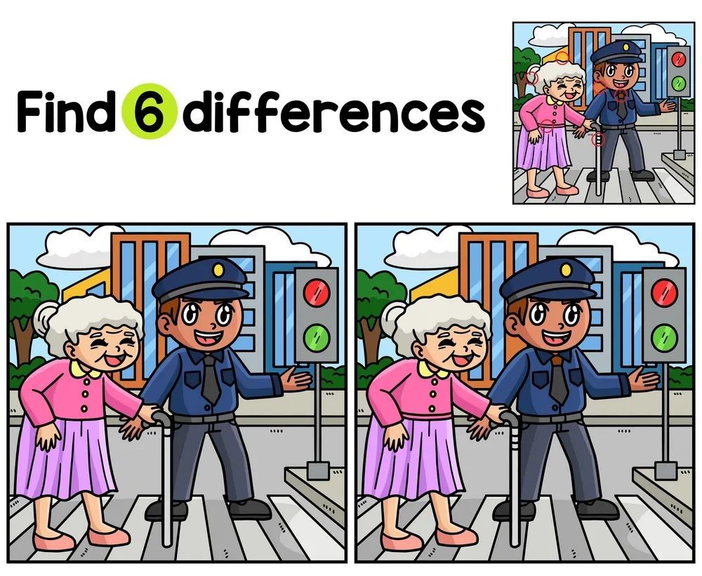 İki Resim Arasındaki 6 Farkı Bul