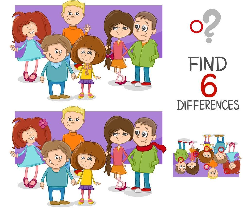 İki Resim Arasındaki 6 Farkı Bul