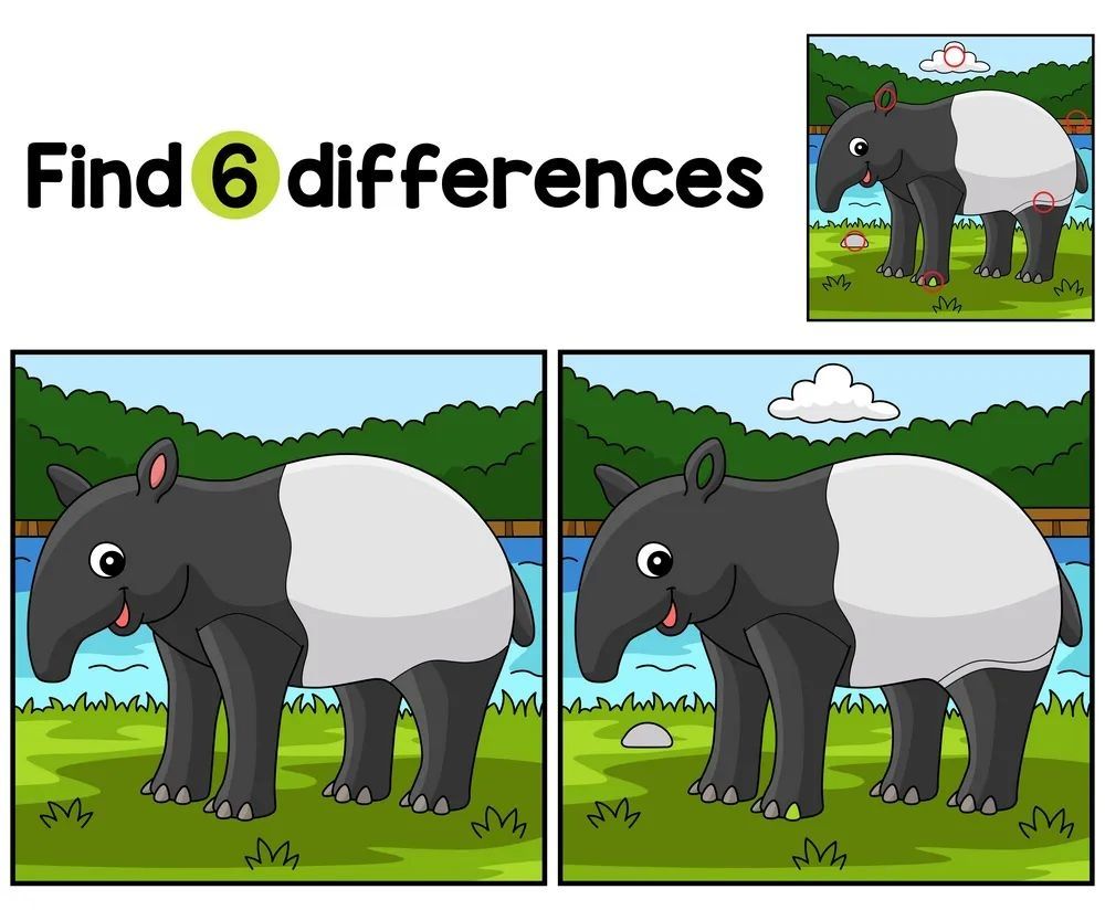 İki Resim Arasındaki 6 Farkı Bul